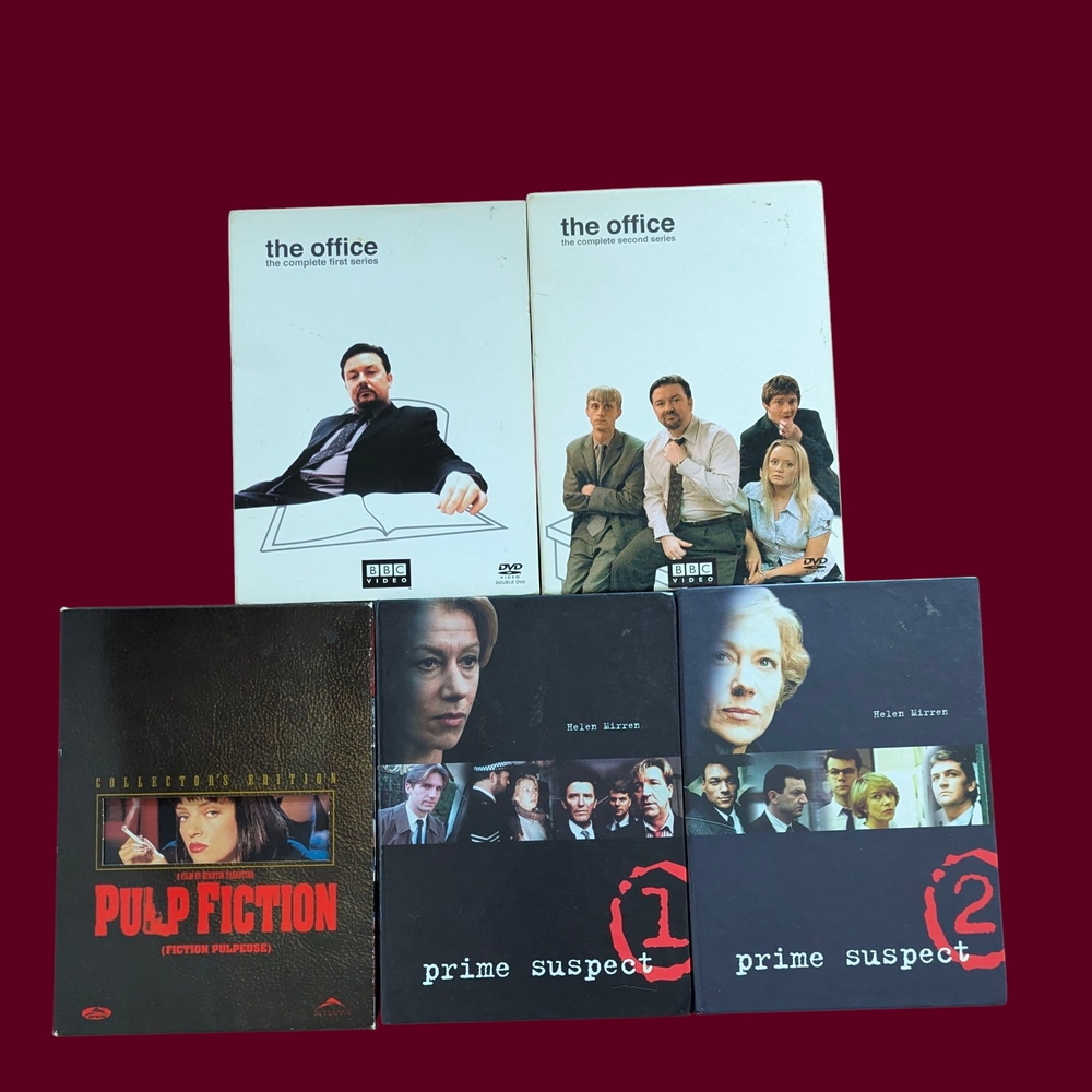 5 DVD Sets - Pulp Fiction Collector's Edition - Prime Suspect & BBC's the office - Picture 2 of 3